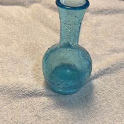 Torqouise Crackle Vasea