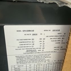 3 ton package heat pumps