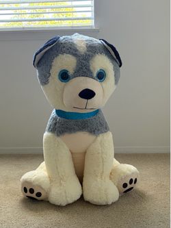 Giant Husky Dog Stuffed