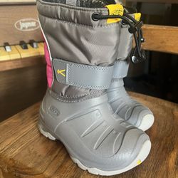 Size 9 Toddler KEEN winter Snow Rain Boots New 