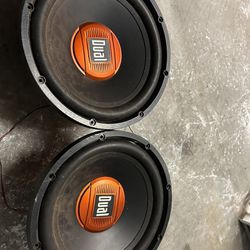 Dual Speakers 12’s