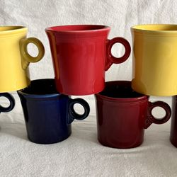 Classic Fiesta ware Coffee Cups