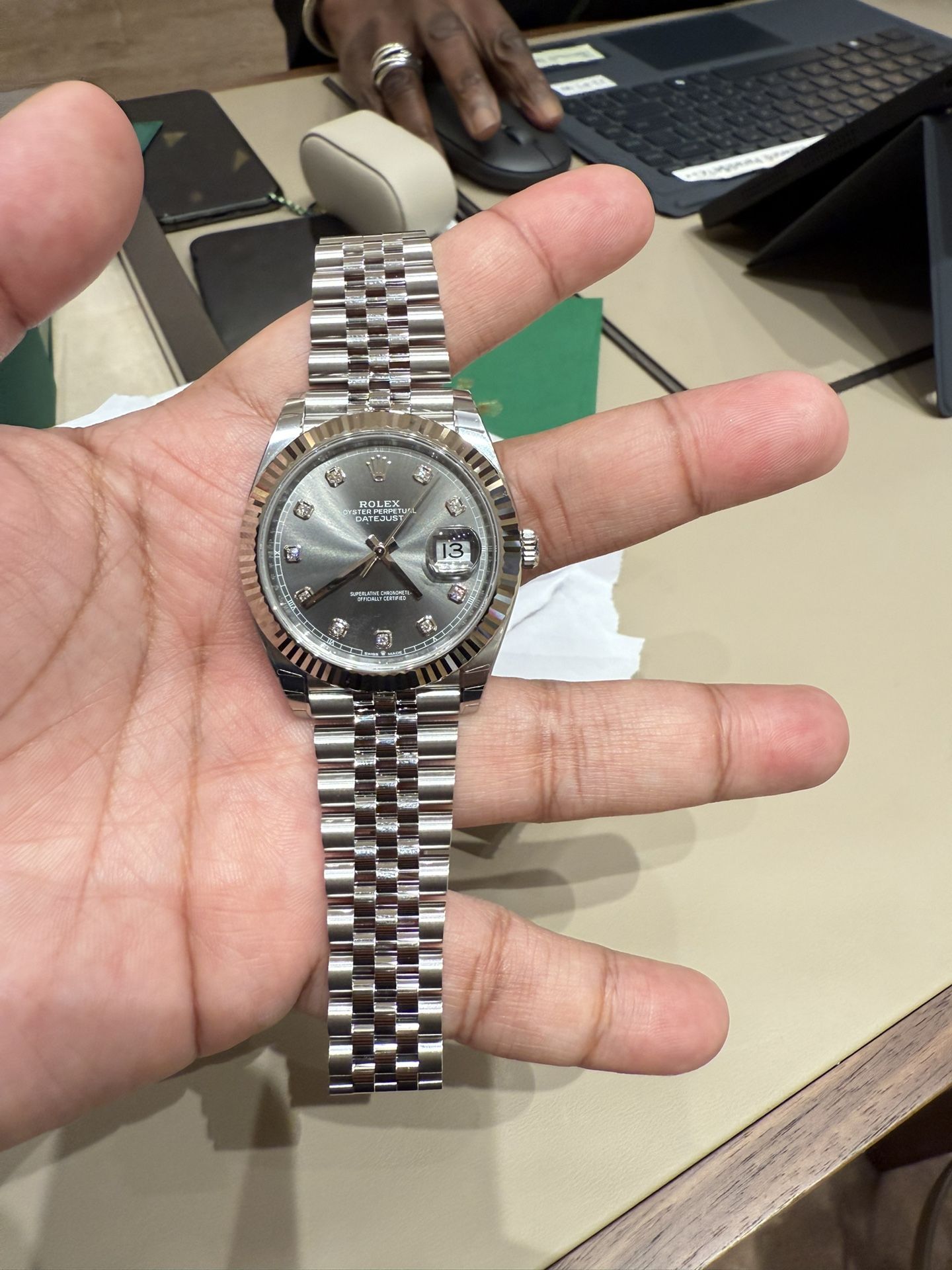 New Rolex Datejust 41mm With Diamond
