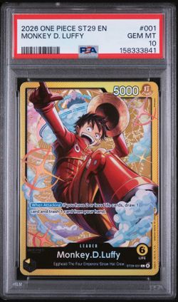 2026 ONE PIECE ST29 EN MONKEY D. LUFFY PA