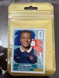 Panini Kylian Mbappé FIFA Sticker