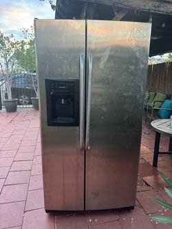 G E freezer and refrigerator