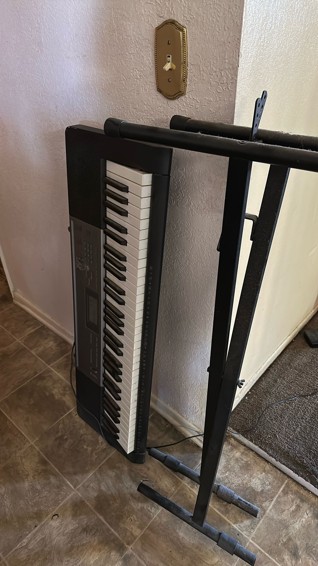 Piano with Stand