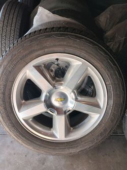 20" Chevy Rims,Tires.