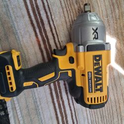 DEWALT BRUSHLESS XR 20V 1/2" 3 SPEED HIGH TORQUE INPACT WRENCH TOOL ONLY NEW 