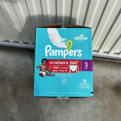 Pampers cruisers size 3