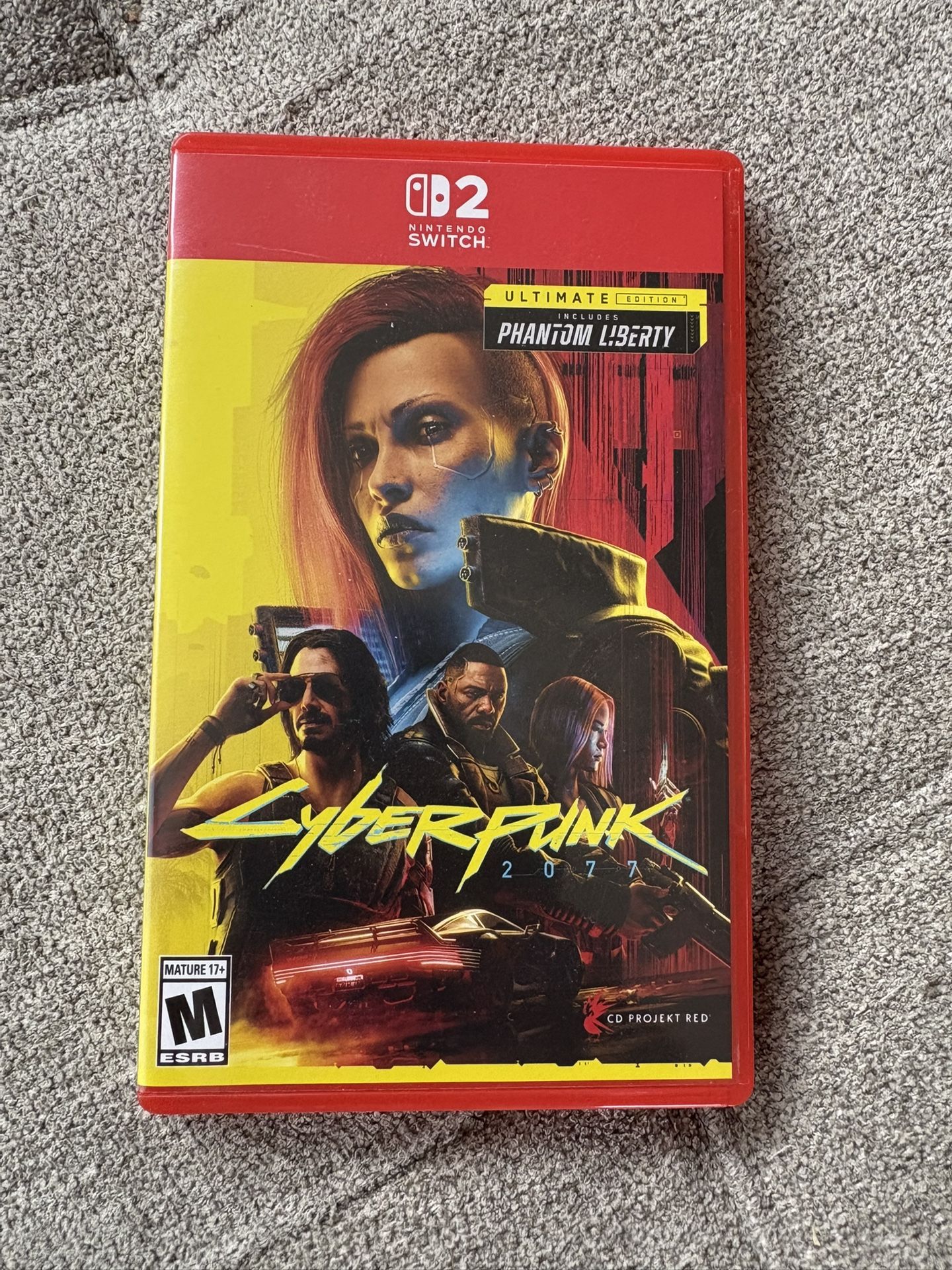 Cyberpunk 2077 Ultimate edition for Nintendo Switch 2 , Game And Case