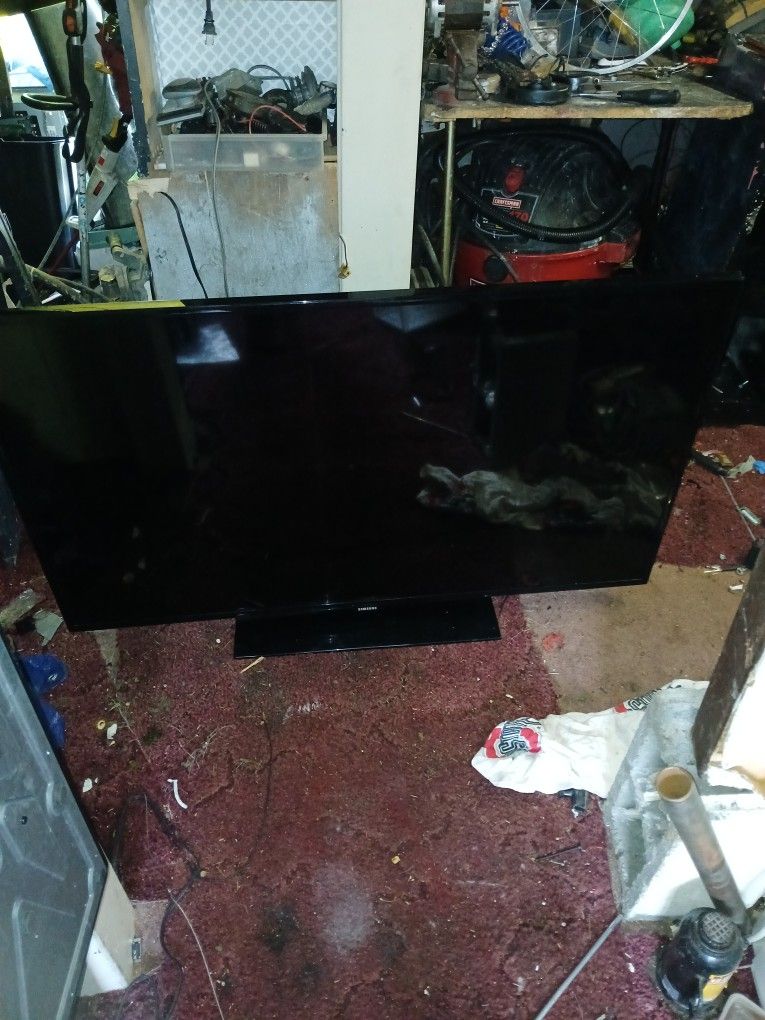 55 inch Samsung TV.