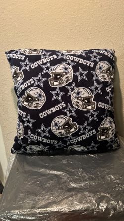 Dallas Cowboys Fleece- lined Oversize Pillow  23” x 23”