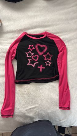 Pink Y2K Themed Shirt