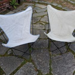 Two Butterfly chairs