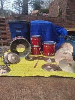 Ludwig rockerII full drum set