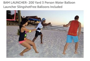 Water balloon fun