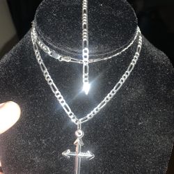New 24” Sterling Silver Figaro Set