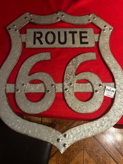 Route 66 wall decor