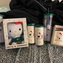 Hello Kitty Starbucks Cups 