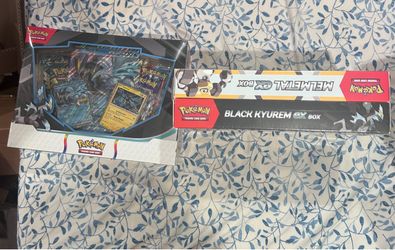 Pokémon Black Kyurem ex and Melmetal ex Boxes