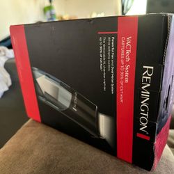 Remington Vaccum Haircut kit, Vaccum Beard Trimmer, Hair  Clippers for Men with removable hair chamber and Dual Motor Power (18 pieces).