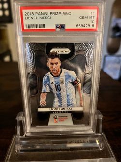 2018 Panini Prizm Lionel Messi #1 PSA 10 Gem Mint