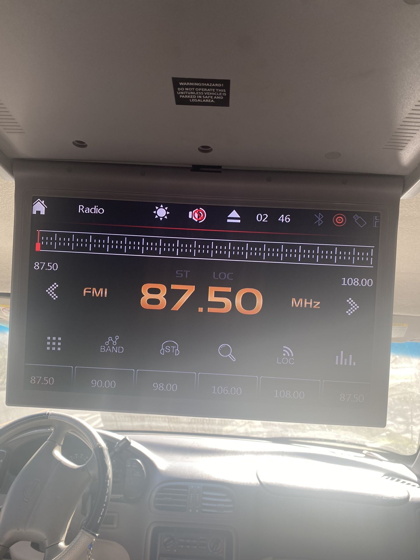 Car Stereo And Screen