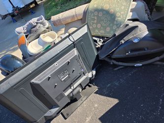 FREE – Weber Grill, Emerson TV, Shoes & Household Items