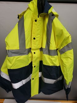 Water Resistant Reflective Safety Jacket