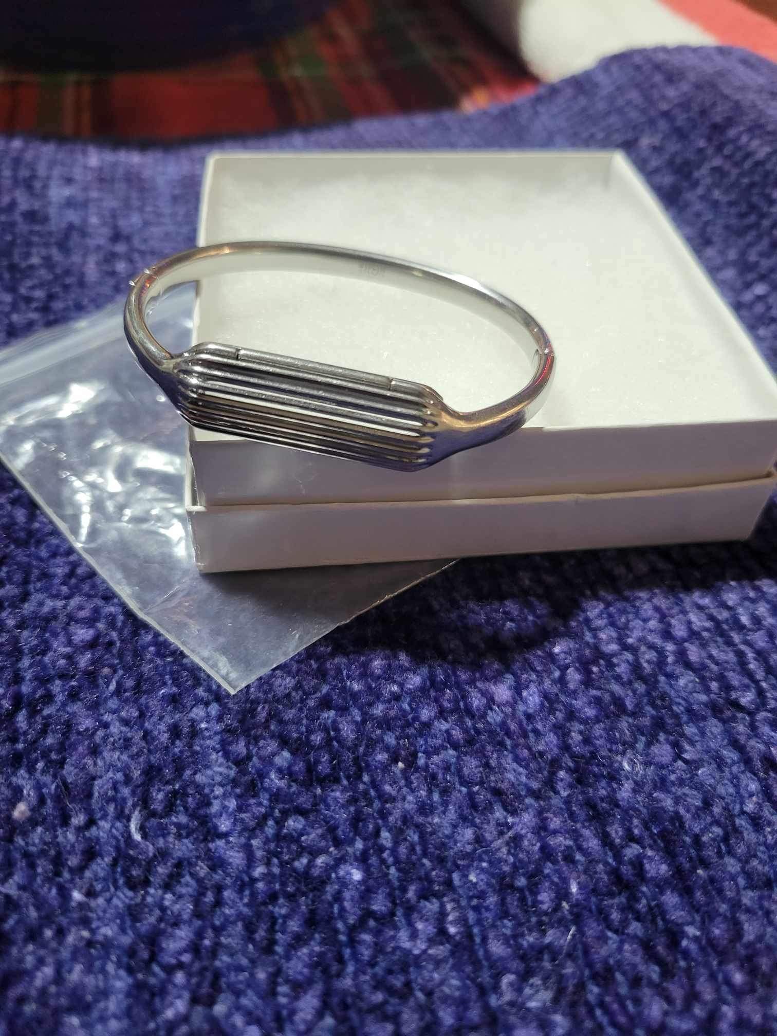 Stainless Steel Fitbit Bracelet - Like New