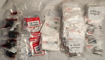 Lot Of Honda Genuine Lawn mower Parts 63 Pieces.