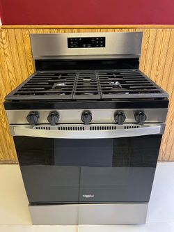 Stove Gas Whirlpool 5 Burners