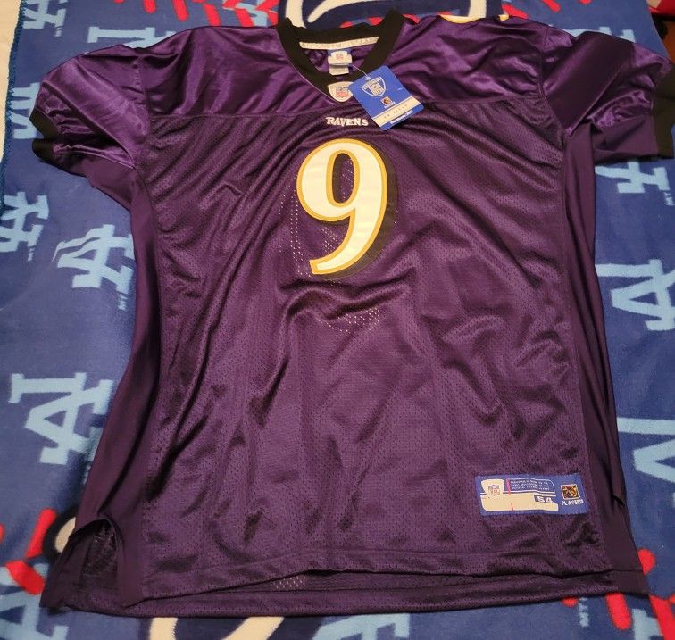 Vintage Baltimore Ravens STEVE McNAIR Reebok Jersey, Size 54