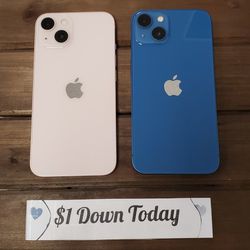 Apple iPhone 13 Mini 5G - $1 DOWN TODAY, NO CREDIT NEEDED