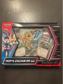 HOP'S ZACIAN EX BOX