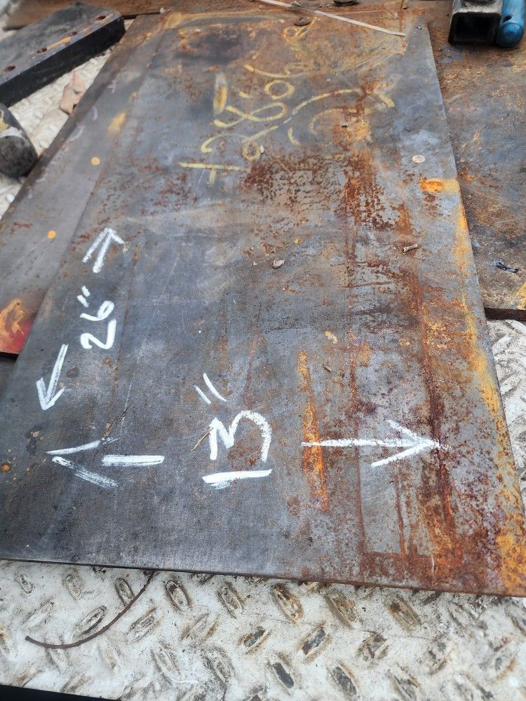 Flat Plate 13"x26" 1/4 Thick