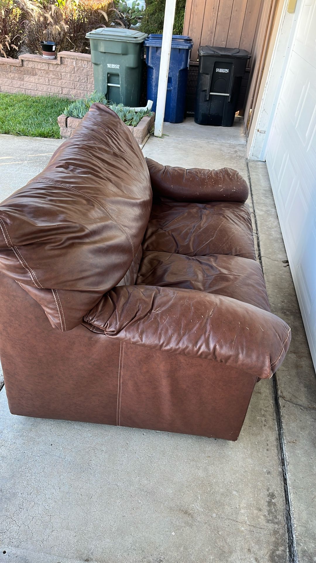 Leather Couch