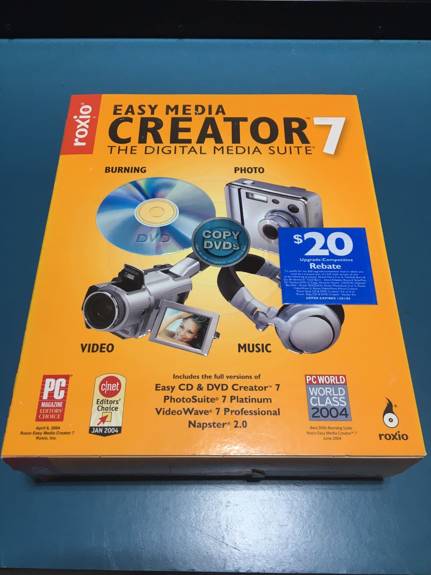 Roxie EZ CD/DVD Version 7 Recorder Software