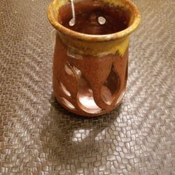 Pottery Candle Holder