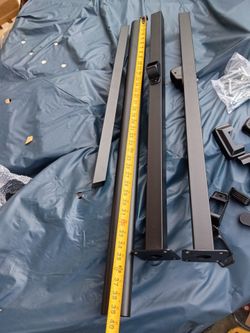 Hand Rails for Outdoor Steps, 3 Step Stair Railing_ new_ new__open box