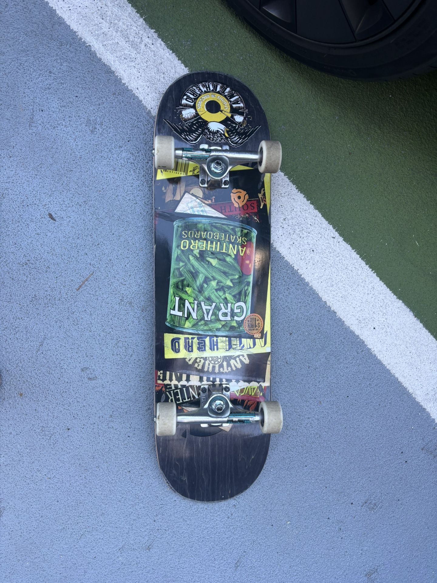 New Anti Hero Full Skateboard