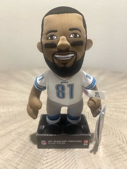 NWT NFL Bleacher Creatures Detroit Lions Calvin Johnson #81 Plush Figure 10"