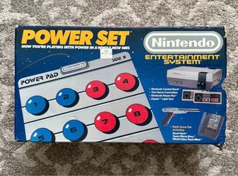 Nintendo Nes Power Set Console