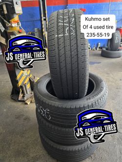 235-55-19 set of 4 use tired $180