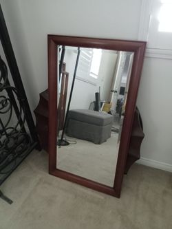 Solid Wood Frame Mirror.. 43 By 24