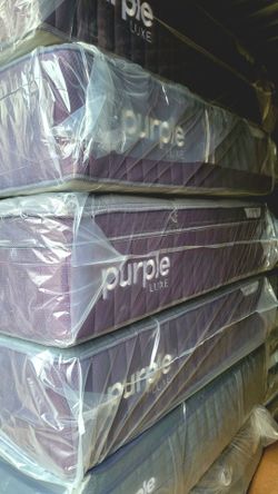 Queen Mattress Purple Luxe Rejuvenate Liquidation Sale