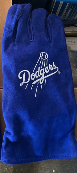Dodgers Security Benefit blue suede glove