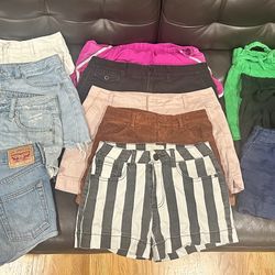 11 Pairs Of Small-med Shorts Woman’s 