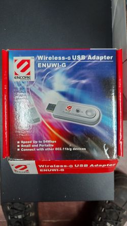 Encore Usb Wifi G Adapter In Box (Used)